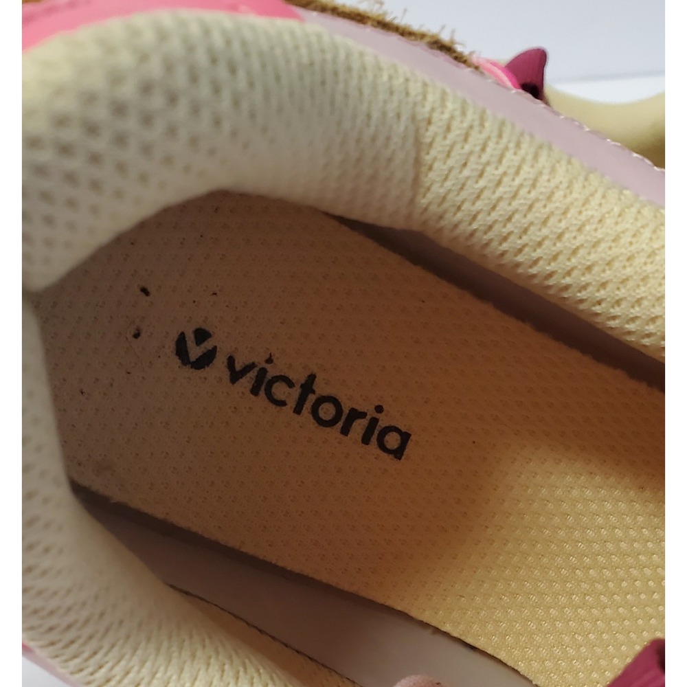 Victoria Sneakers 38/US7 Luna Multi Trainer Pink Calzados Victoria Tennis Shoes - Picture 15 of 16